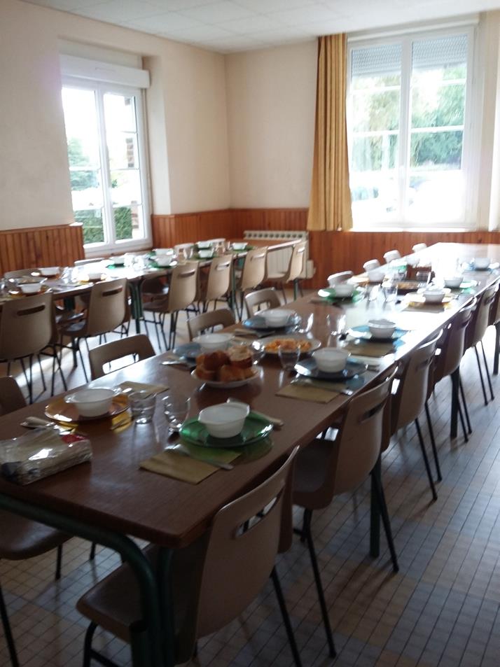 La table est mise