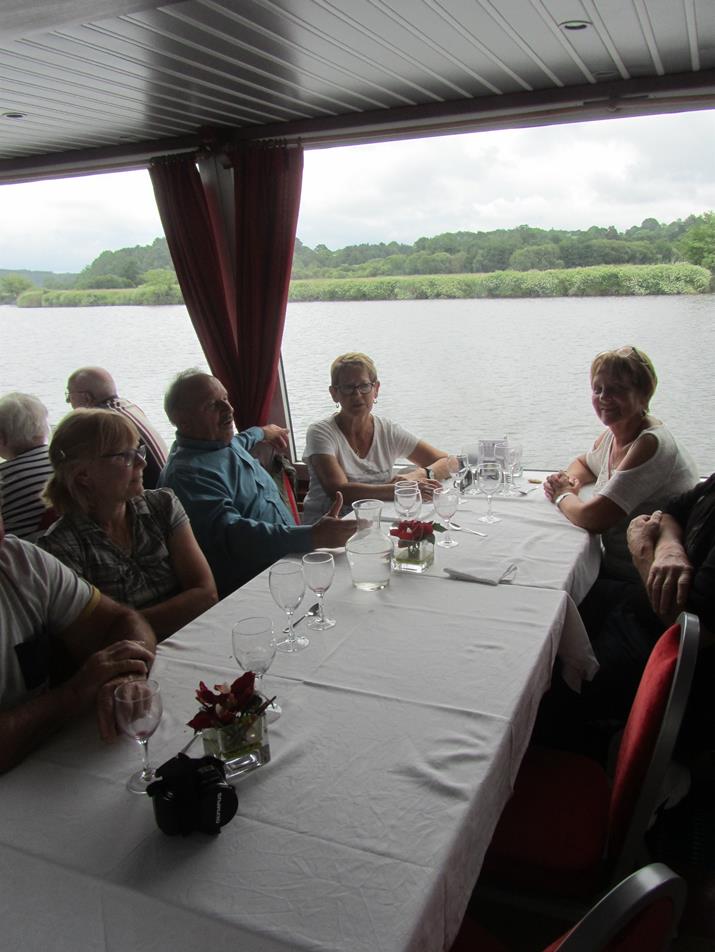 La croisière se déroule paisiblement