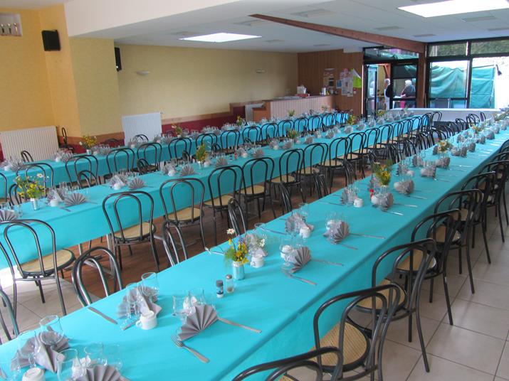 La table est bien mise