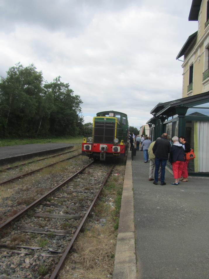 Le train est en gare